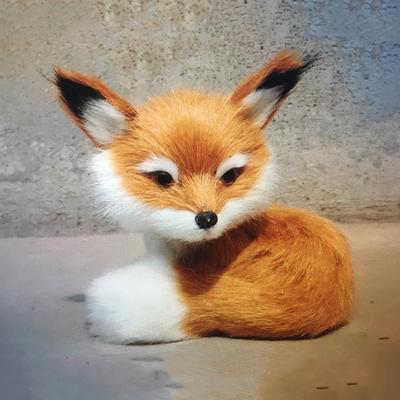 Игрушка Лисичка из искусственного меха