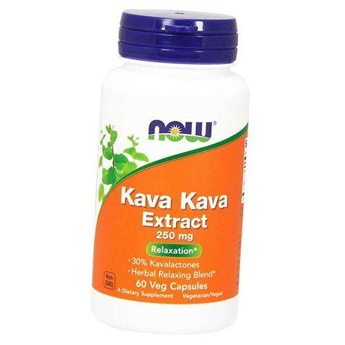 Kava Kava Extract and Eleutherococcus, Kava Kava Extract 250, Now Foods 60vegcaps (71128155)