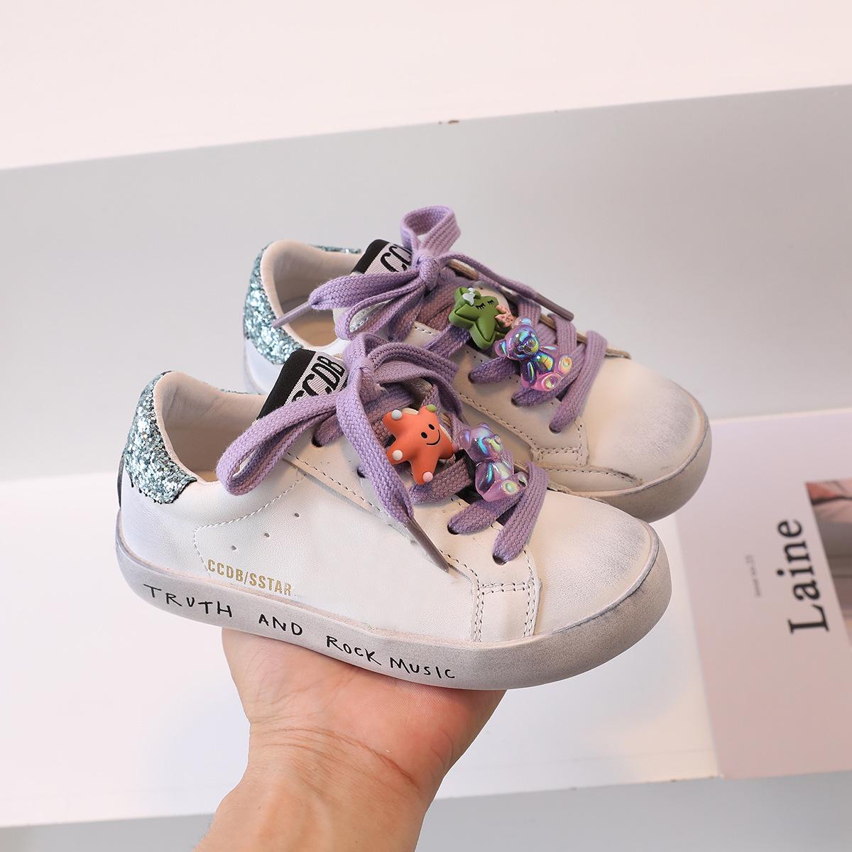 Cartoon Little Biscuit Girl Shoes - Cute Bear Doll Korean Style Children s Sneakers 21