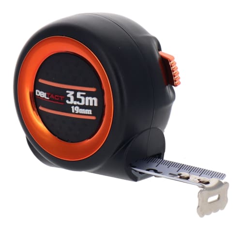 Sankyo Corporation DBLTACT Compact Self-Locking Convex, 3.5m x 19mm, DSC-1935