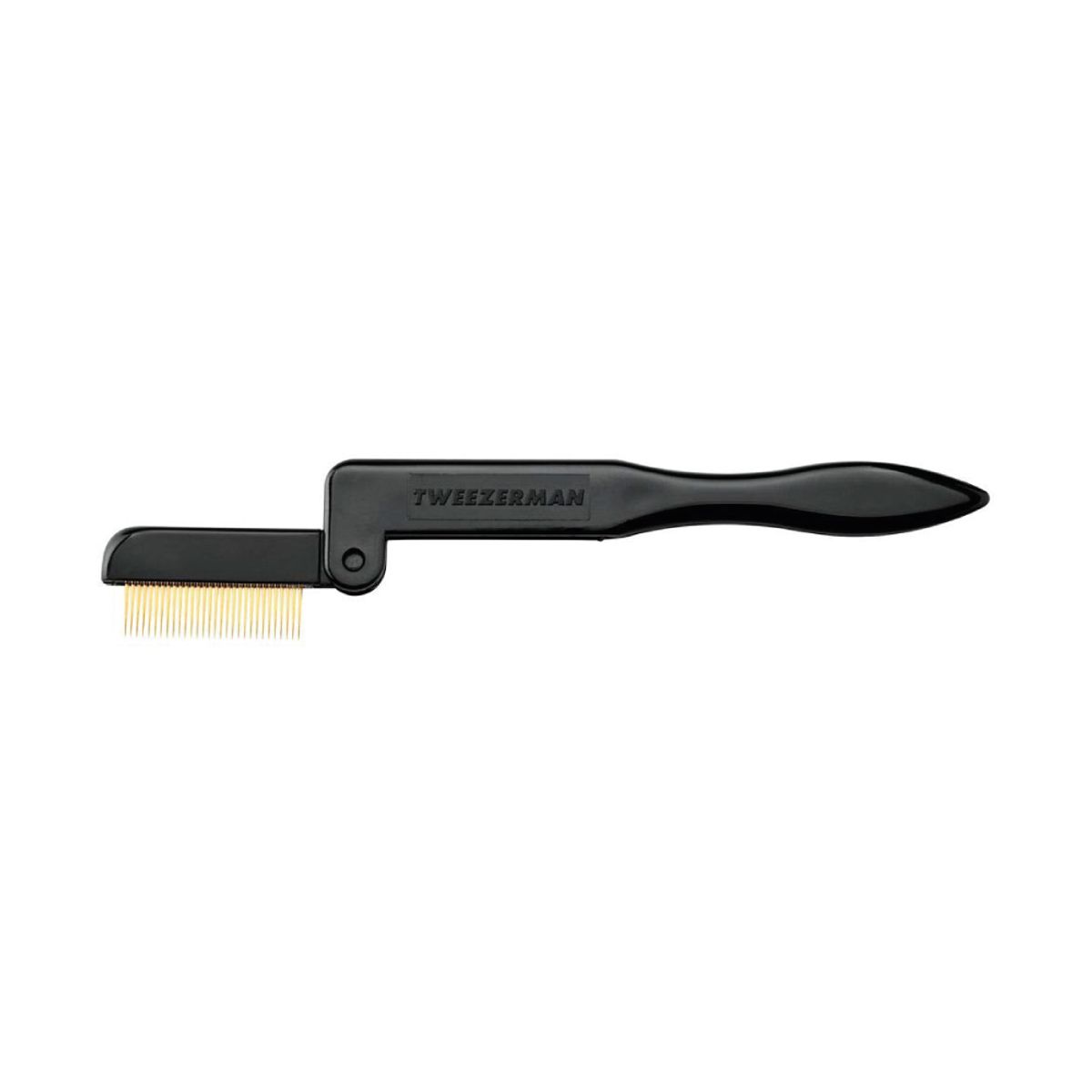 Folding Eyelash Comb Black