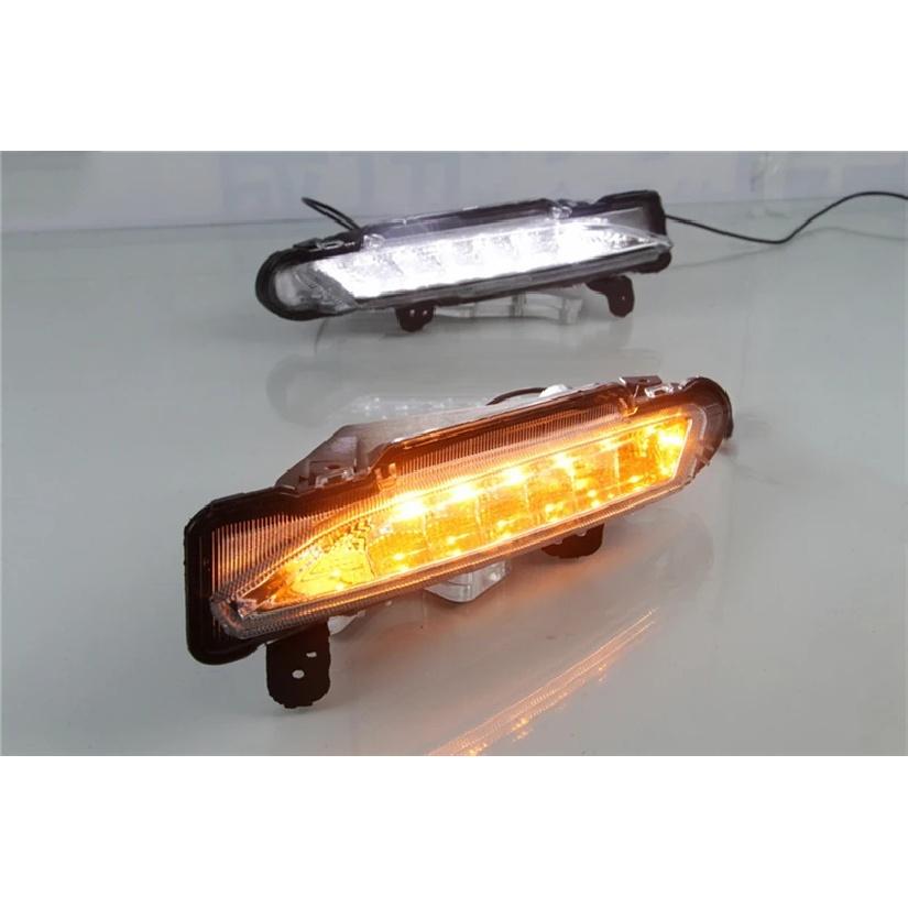 Car Flashing 1 Pair LED Daytime Running Lights For Toyota Yaris 2017 2018  DRL Car Fog Cover Bumper Light