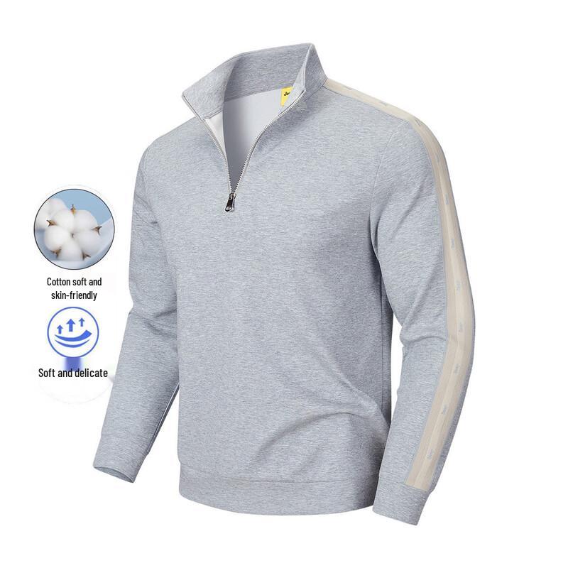 JEEP Men s Casual Stand-Collar Pullover XL