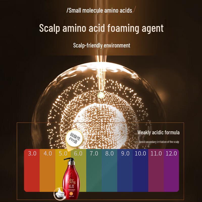 Siyuan Amino Acid Tea Seed Anti-Dandruff Shampoo