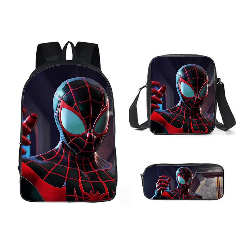 Backpack Piece Three Set Waterresistant Material Kids For