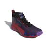 Adidas D Lillard 5 Shock Absorption Non-Slip Wear-Resistant Mid-Top Basketball Shoes Men Sneakers Purple Red EF8663