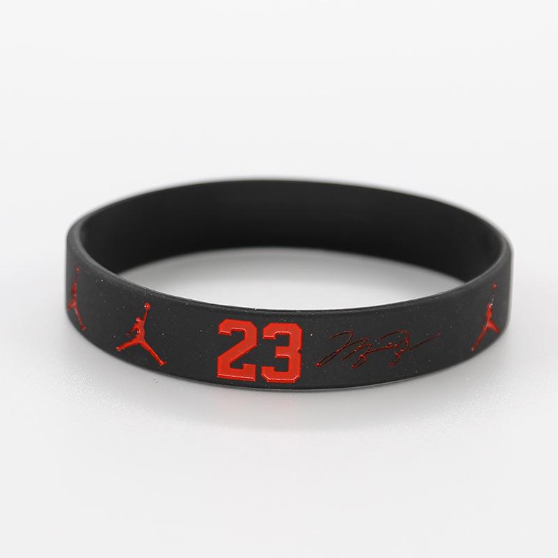 Thickened Luminous NBA Basketball Silicone Wristband: Harden, LeBron, Curry, Irving Edition