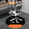 1 Stück Katzenkreis Büro Runder Teppich, Unter Bürostühlen Schlafzimmer Wohnzimmer Heimdekoration, Zimmer Deko