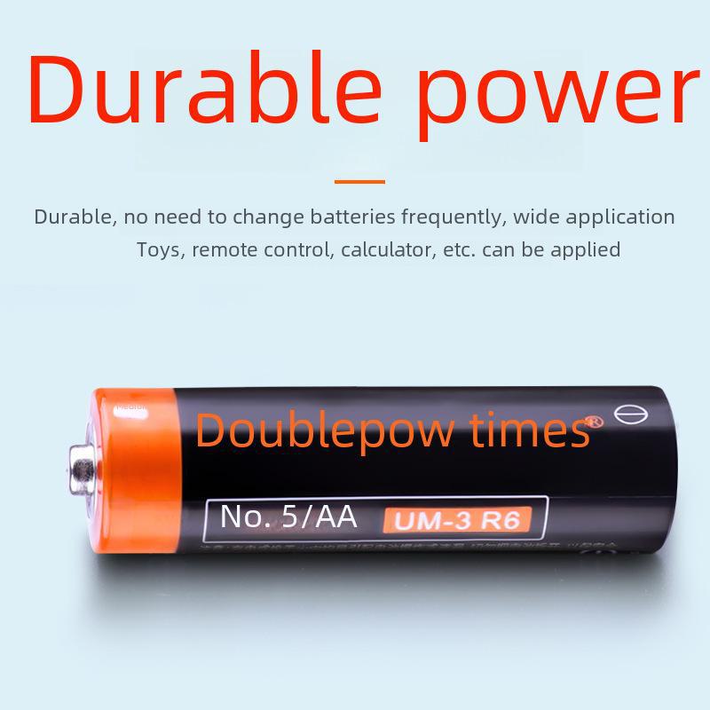 Double A 1.5V Carbon AA Batteries for Remotes, Scales, and Toys