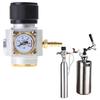 Small Gas Regulator Gas Pressure Gauge Pressure Control Fitting Quick Connector