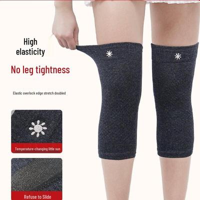 Thermische Woll-Kniebandage
