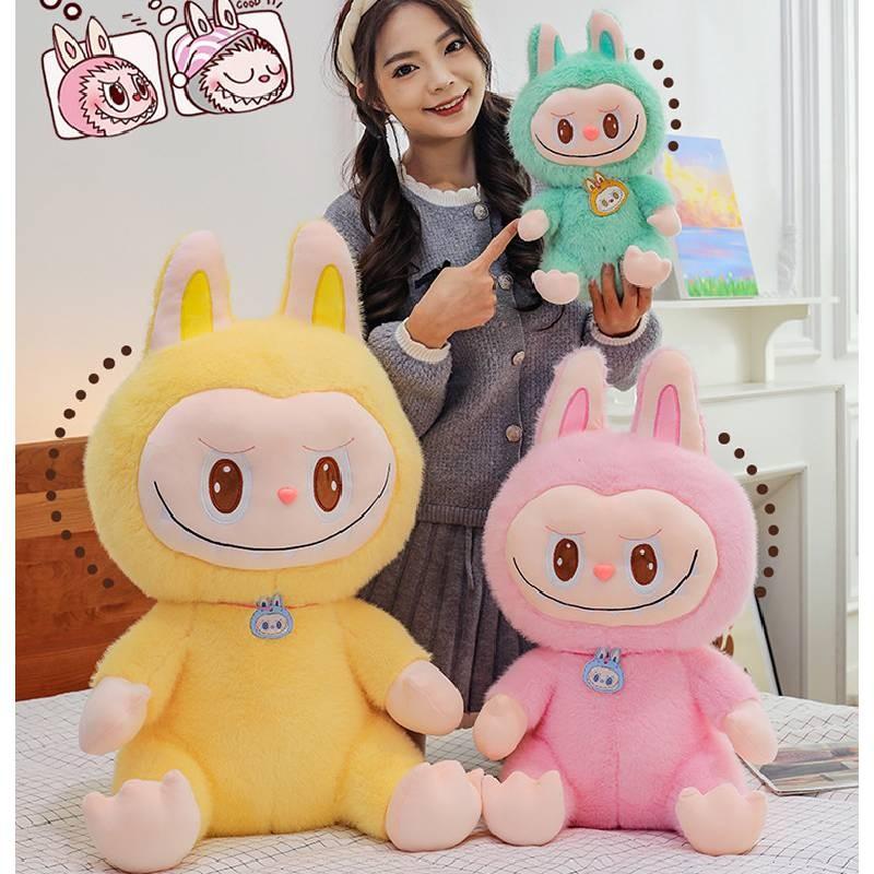 Plush Toy Cute Cartoon Rabbit Stuffed Doll Home Decoration Kids Gift