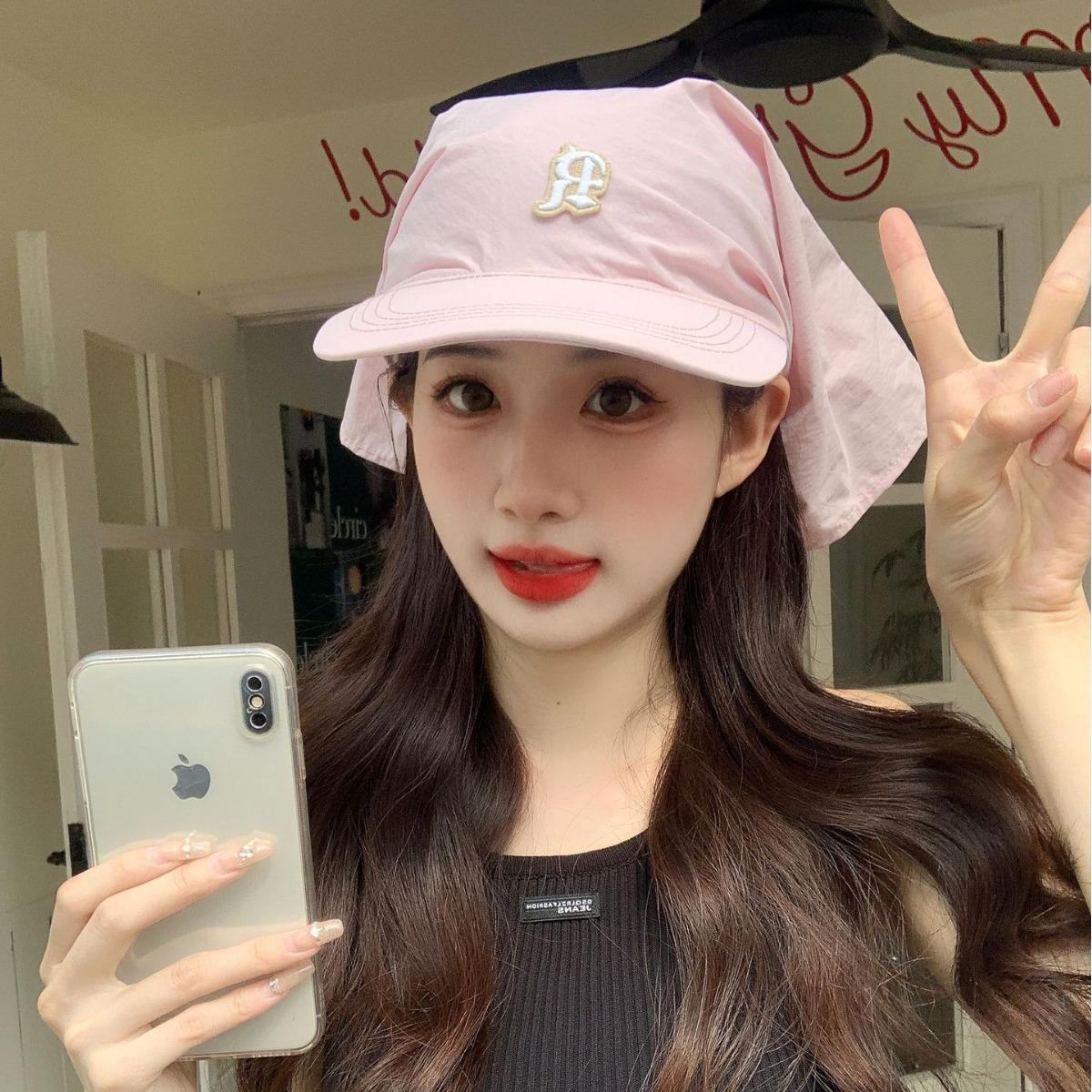 

Летняя новая летняя быстросохнущая шапка-косынка для женщин, солнцезащитный крем для защиты шеи, летний козырек от солнца для кемпинга, повседневная шляпа M（56-58cm）