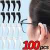 Anti-slip Silicone Ear Grip Glasses Eyeglasses Leg Ear Hook Stopper Bracket Fastener Accessories Temple Tip Eyewear Holder