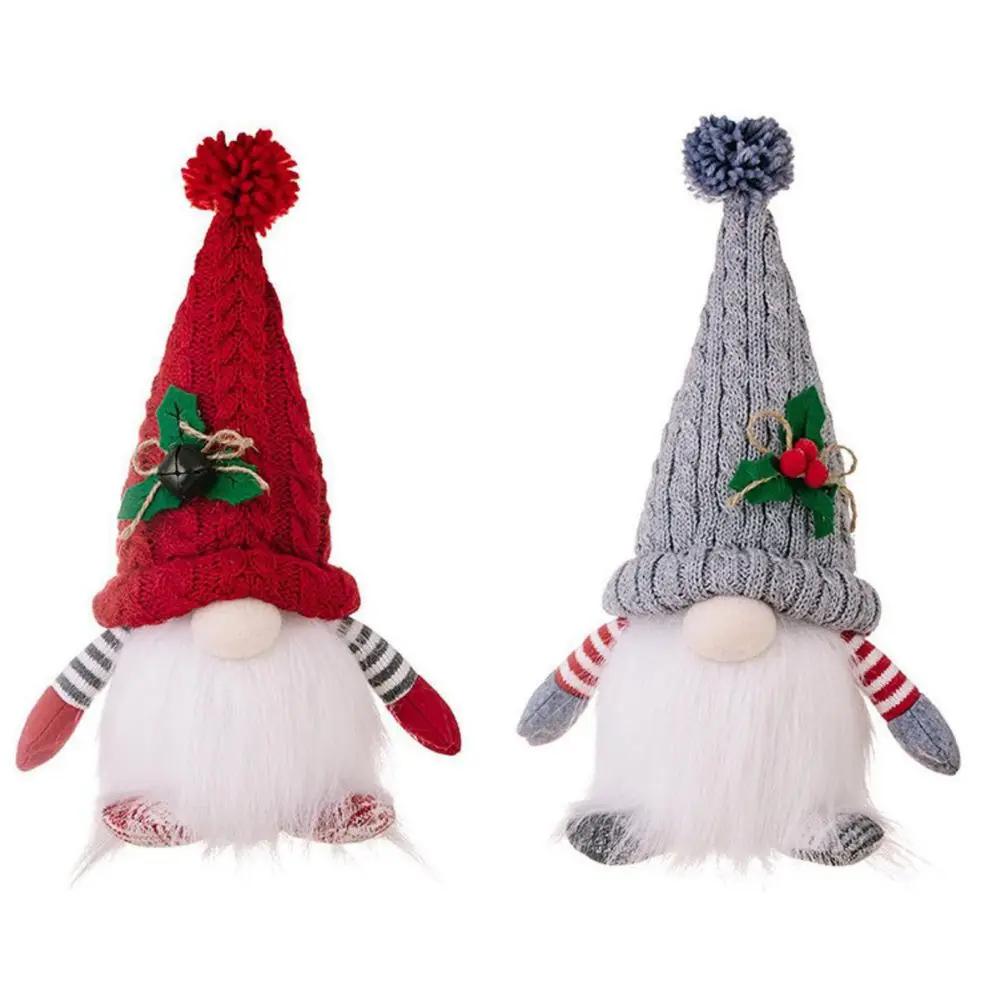 Weihnachtsdekorationen LED Wichtel Gesichtslos Puppe Nachtlicht für Zuhause Feiertag 2025 Weihnachtsornament Geschenk Navidad Neujahr 2025