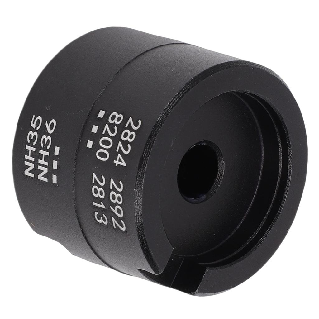 Watch Movement Holder Fit for 2824 2892 8200 2813 35 36 Movement Aluminum Alloy Watch Repair Assembly Tool Black
