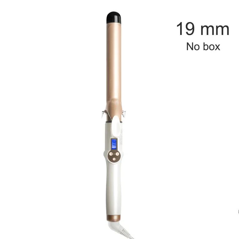 2025 New Electric Hair Curler with LCD Screen Digital Curling Iron Hair Curlers Irons 19-38mm Professional Curling Iron Curler UK