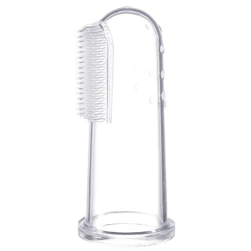 Super Soft Pet Finger Toothbrush Teddy Dog Brush Bad Breath Tartar Teeth Care Tool Dog Cat Cleaning  Pet Supplies