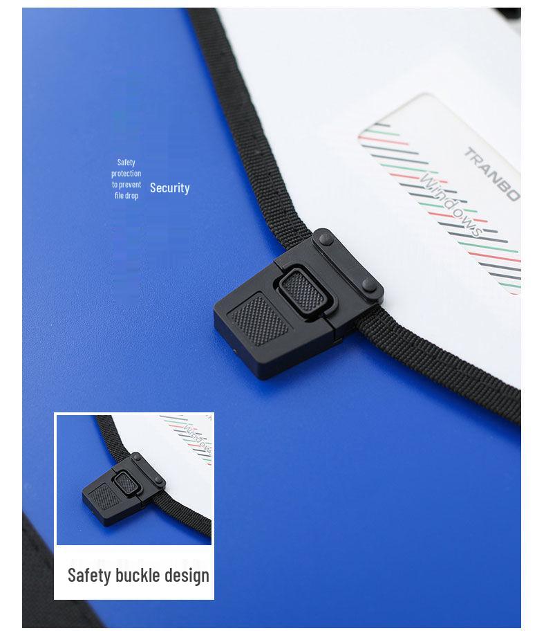 26-lagige Handheld-Akkordeon-Tasche für Highschool-Schüler - Großes Fassungsvermögen, mehrschichtige, klassifizierte Aktenmappe