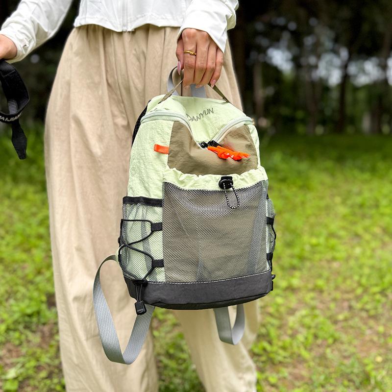 Schoolbag New Korean Leisure Sports Backpack Outdoor Backpack Hiking Large Capacity Travel Schoolbag Light Commute