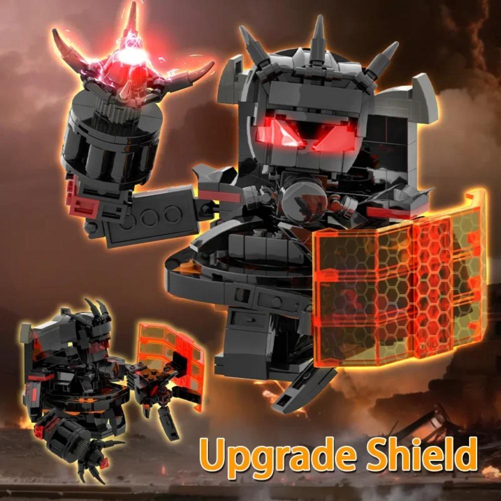 MOC Skibidi Toilet Building Blocks Set Titan Speakerman Cameraman Tvman Bricks DIY Model Toys For Kid New Year Birthday Gifts