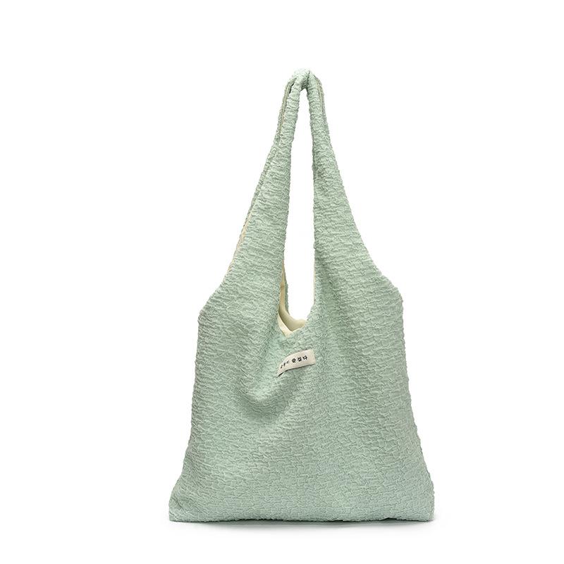 Large Capacity Bag Commuter Women's Messenger Bag New Cloth Bag Shoulder Leisure Student Tote Bag