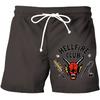 T-shirt a maniche lunghe Stranger Things Edizione Fire Club Nera Girocollo Pullover per Uomini Donne Adolescenti