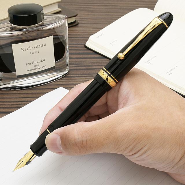 Pilot Fountain Pen Custom 742 Black FALCON FA Nib FKK-2000R-B-FA