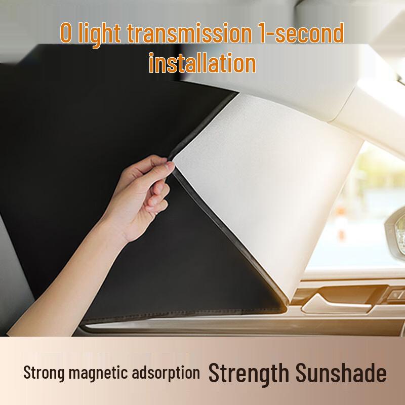 JIUCHENG Magnetic Car Window Sunshade Curtain