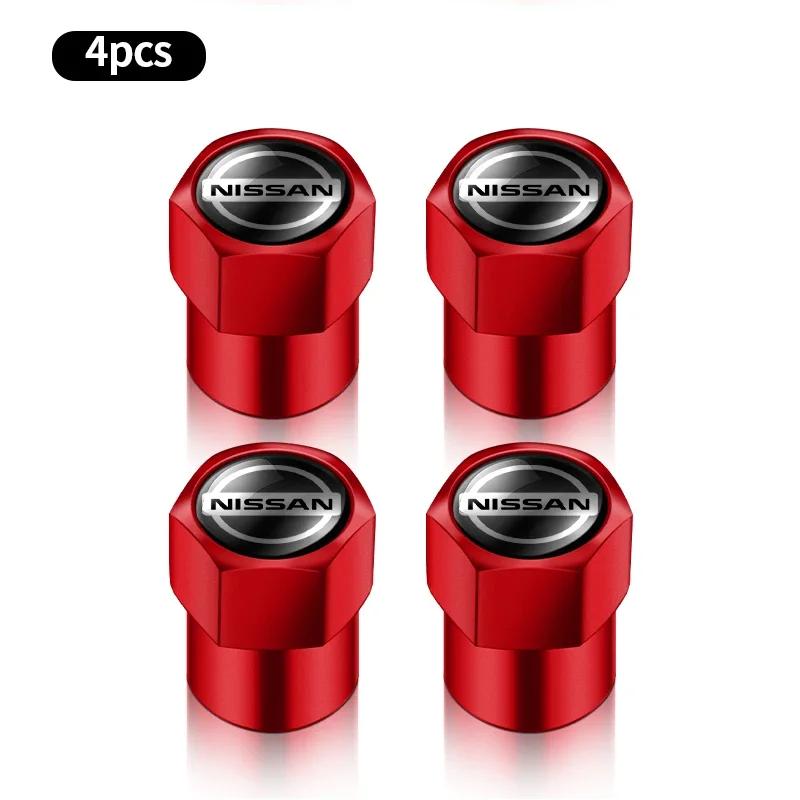 4 buc Capac Valve Roată Mașină Capace Tije Anvelopă Impermeabil La Praf Pentru Nissan Nismo Juke Note Versa Almera X-Trail Xterra Qashqai