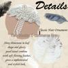 European Aristocratic Ostrich Feather Headband for Fashion and Bridal Occasions