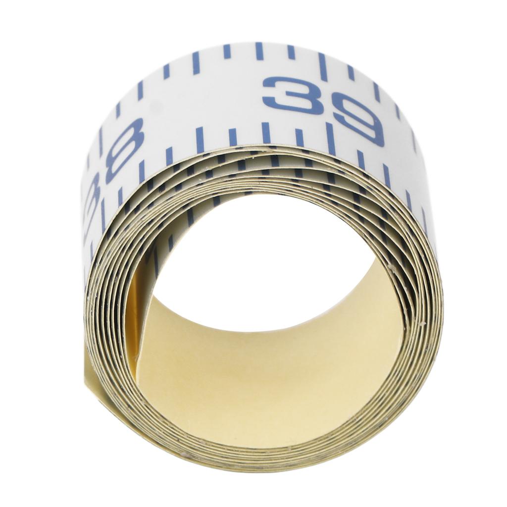 40in Fish Ruler Waterproof Adhesive Fish Measuring Tape Fishing Measuring Accessory for Boat Kayak