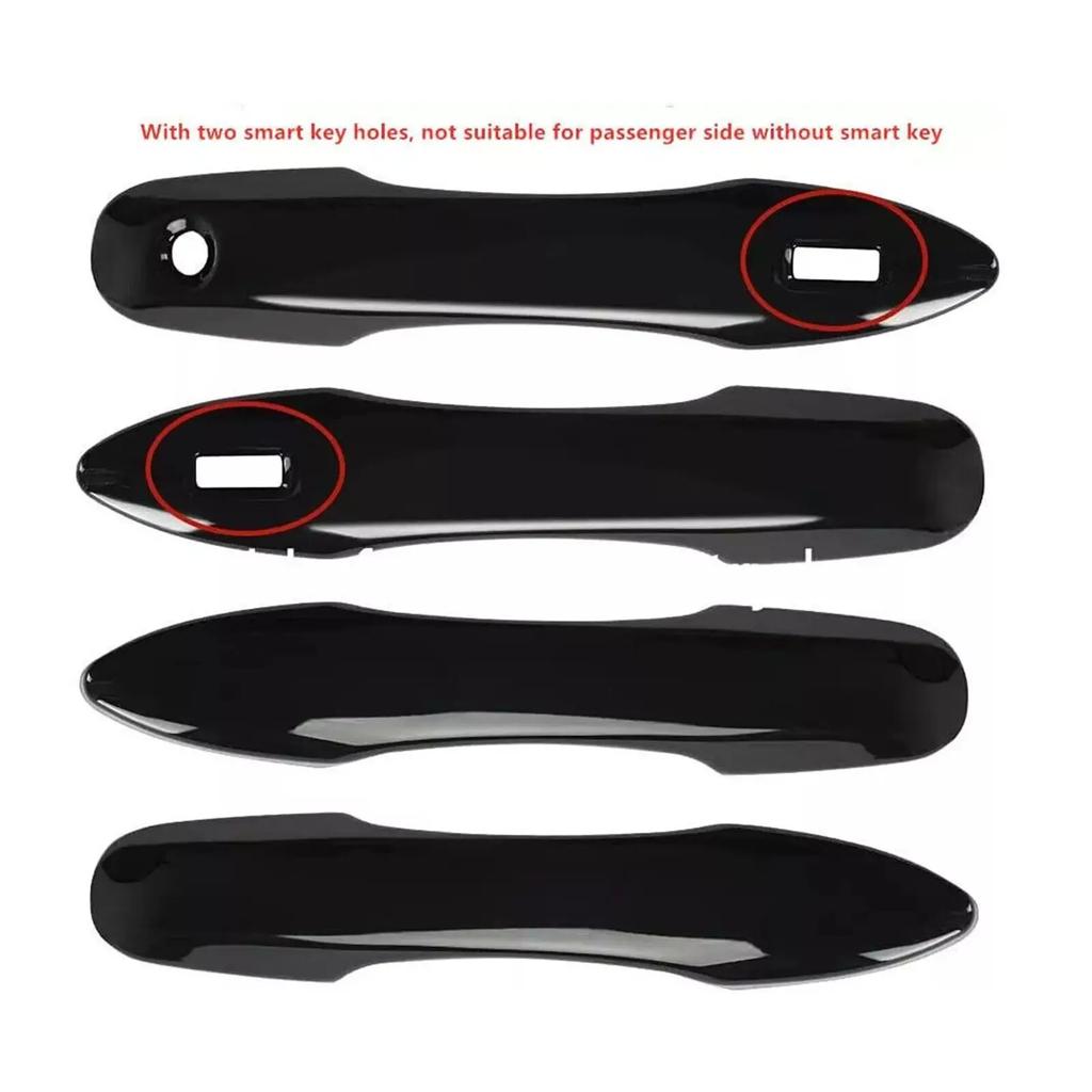 For Toyota Camry 2018-2025 2019 2020 2025 2025 Carbon Fiber Car Sticker Door Handle Cover Trim Accessories Protect Decoration