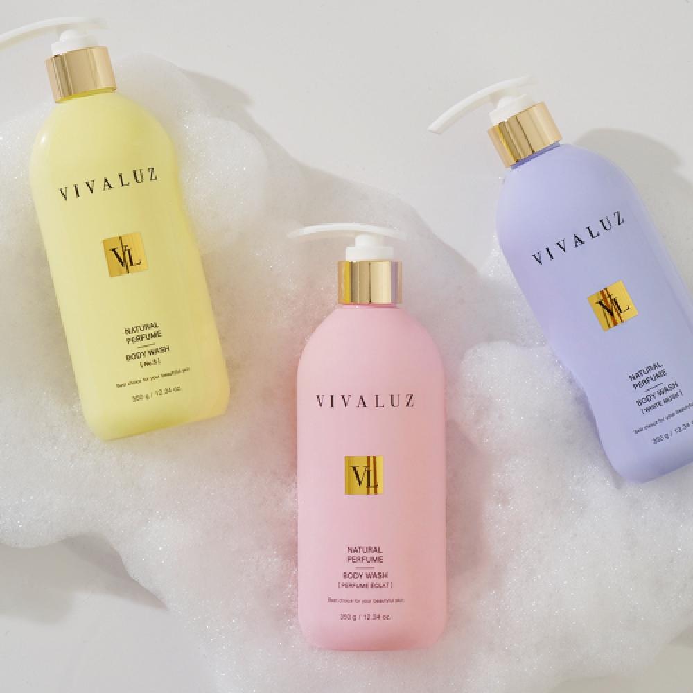 

Vivaluz Mildly Acidic Body Cleanser Fragrance Body Wash 3 Types Choose 2 Out Of 3 Number 5+white musk