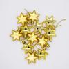 12Pcs Xmas Ball Xmas Tree Hanging Ornament Plastic Six Pointed Star Ball  Party Decor