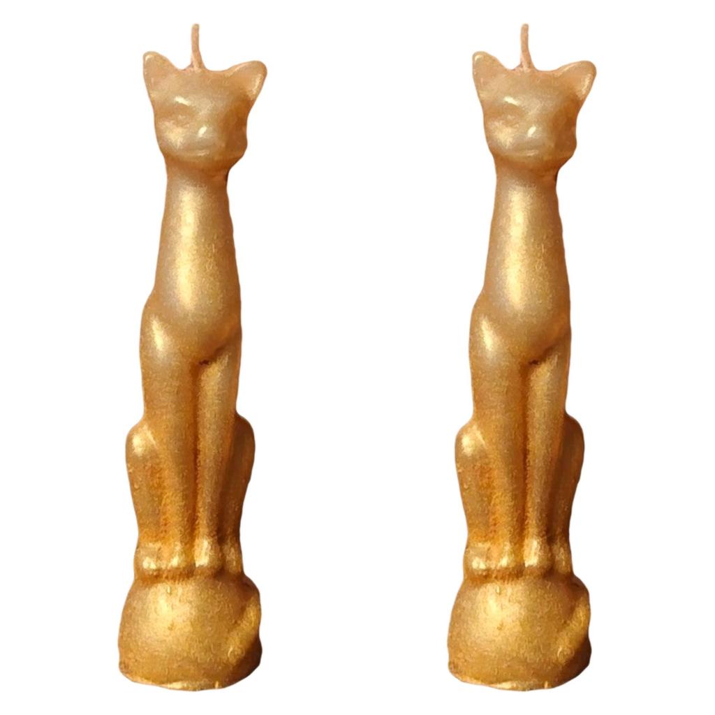 Cat Candle Hecate Jyotish Mystic Mall Decorative Soy Blend Wax Candle