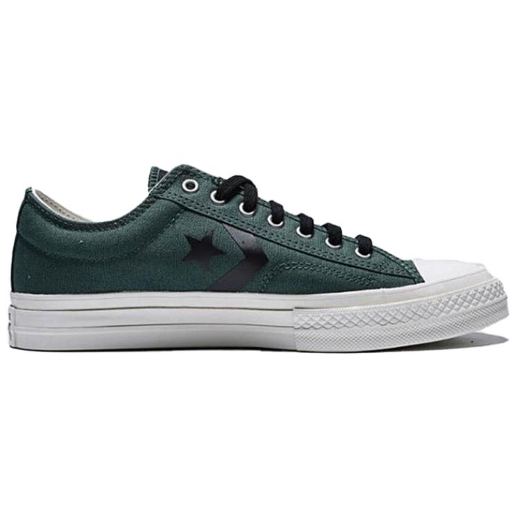 Converse Cons Seasonal Comfortable Versatile Durable Low-Top Skate Shoes Men Sneakers Green A13247C