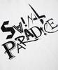 SAINTPAIN Sp Mixed Lettering Short Sleeve T-Shirt White