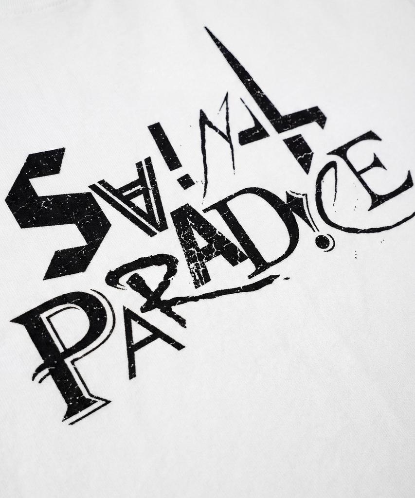 SAINTPAIN Sp Mixed Lettering Short Sleeve T-Shirt White