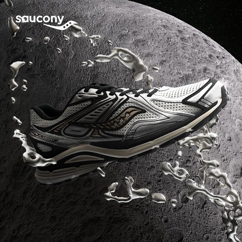 SAUCONY Kinvara 4 RE Bequeme Retro Strapazierfähige Low-Top Freizeit-Laufschuhe Unisex Sneaker Weiß Schwarz Silber S79052-5