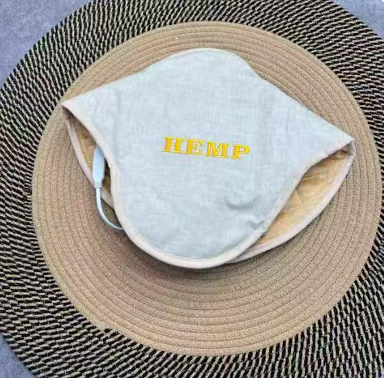 Electric Hemp Shoulder & Neck Hot Pack for Physiotherapy Moxibustion - Coarse Sea Salt Heat Compress