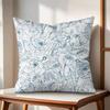 Vintage Rose Cushion Cover Natural Linen Organic Fabric DoubleSided Printing Couch Pillow Covers Home Decor Gift