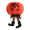 62KD Halloween Witches Legs Pumpkin Plush Figurine Festival Home Desktop Decors Gift