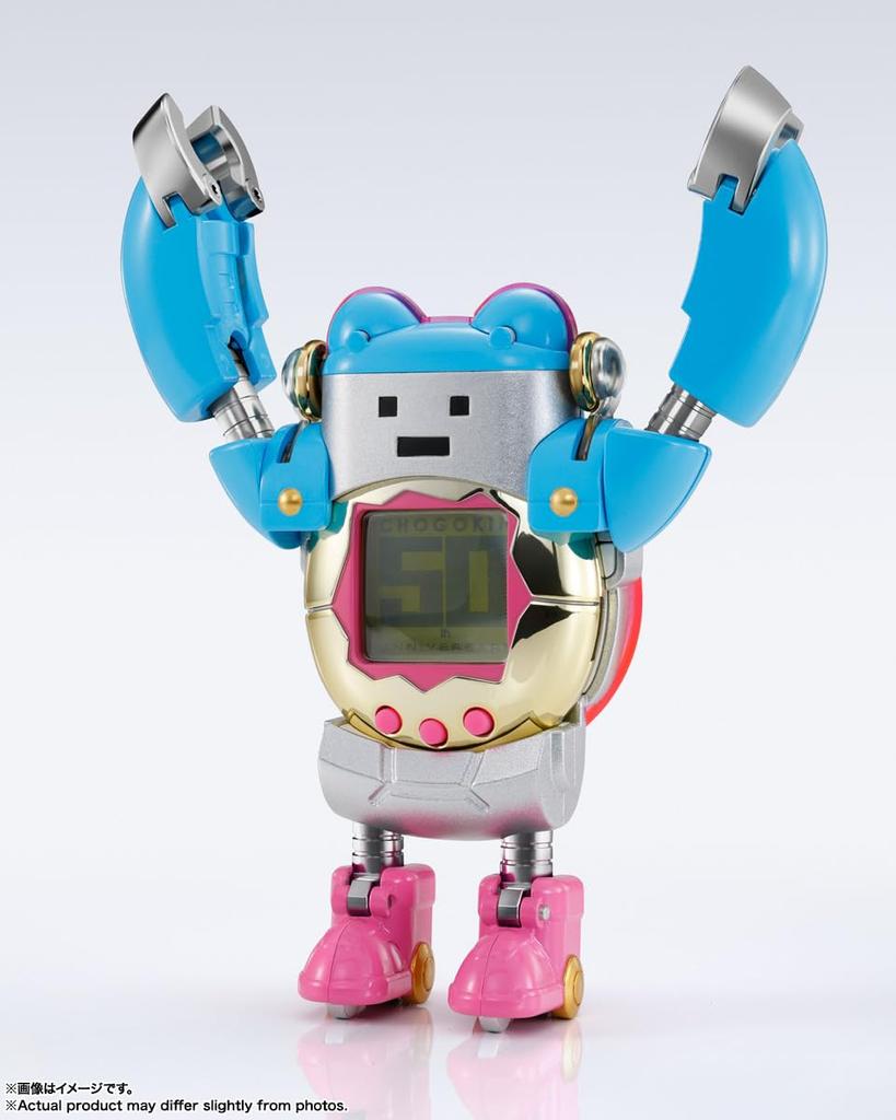 TAMASHII NATIONS Chogokin Tamagotchi Robo 100mm ABS Diecast PC SI Painted Movable Figure approx. & & &