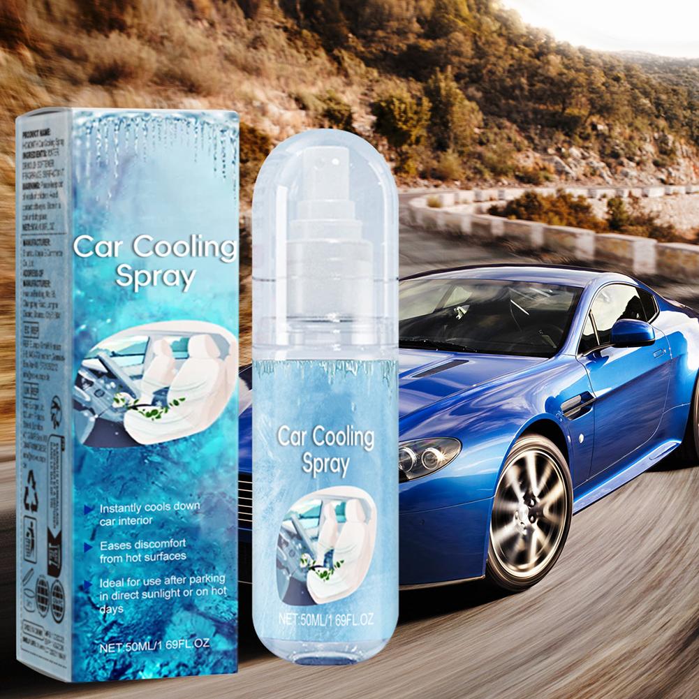 Car Cooling Spray Rapid Temperature Reduction For Summer,Non-Flammable Mist,Long-Lasting R Safe P1B2