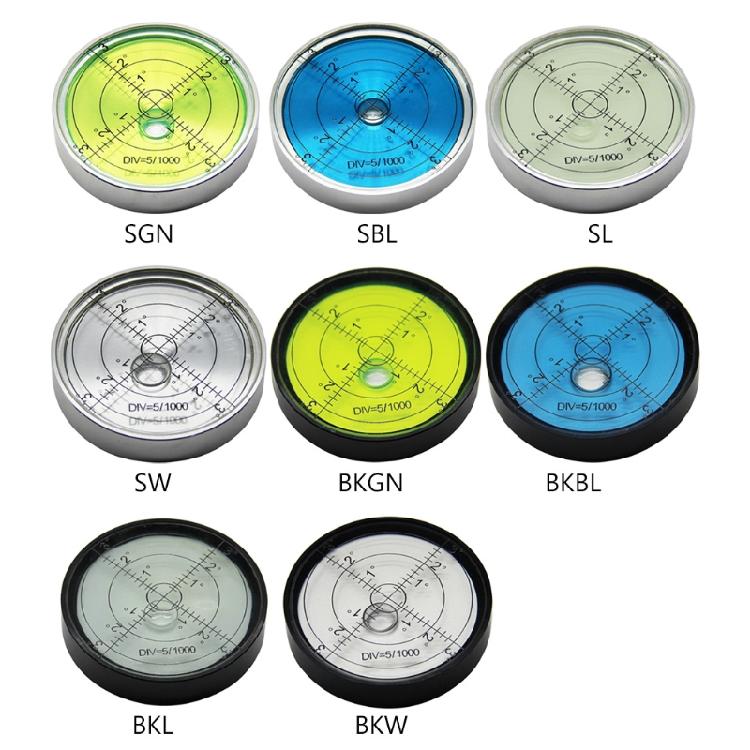 Round Bullseye Bubble Level Bullseye Spirit Bubble Level For Surveying Instrumen