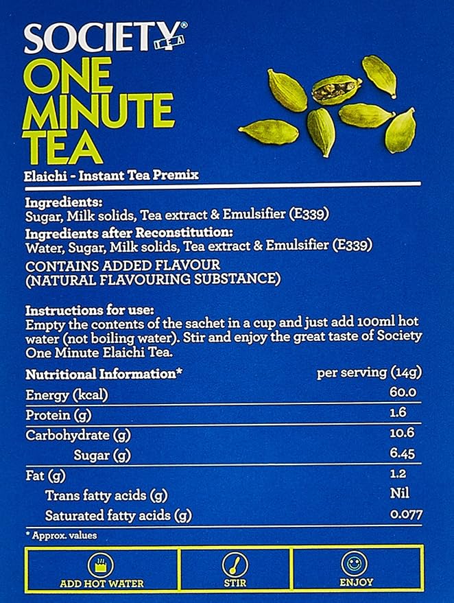 Society Daily Elaichi Instant Tea Premix