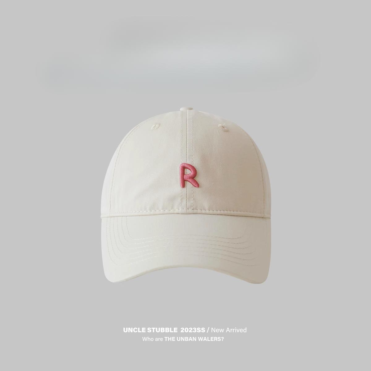 

Дизайн с широкими полями, бейсболка, подчеркивающая маленькое лицо, для девочек на лето, тонкая дышащая шляпа от солнца с широкими полями, бейсболка с мягким верхом для мужчин One Size (55-61cm)