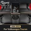For VW Volkswagen Touran 2006-2015  2014 2013 2012 2011 2010  Car Floor Mats Automobile Carpet Interior Accessories