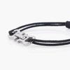 [Jbans] Guitar Pendant String Knot Bracelet (C2501Ac1232_Bk)